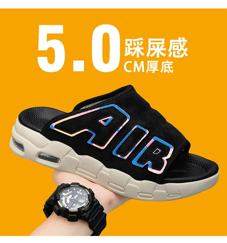 Breathable Slippers with Air Cushion Sole