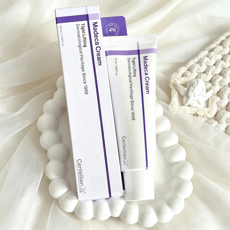 Face care treatments with cream serum and patch options