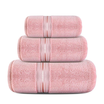 Luxury Plush 100% cotton thick set absorbent adult bath towel super absorbent soft skin-friendly face wash bathroom face towel
