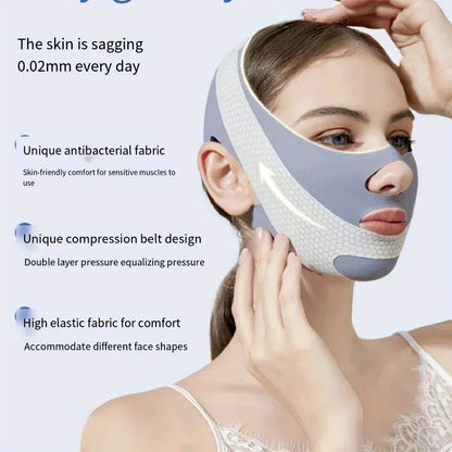 Women's V-Line Face Sculpting Wrap with Adjustable Jaw Strap