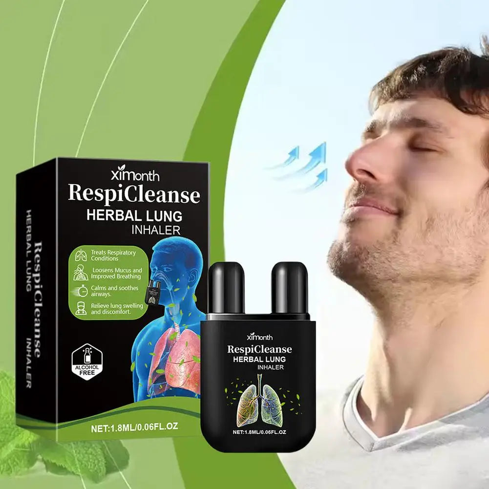 Lung & Liver Detox Nasal Inhaler – Natural Herbal Cleanse for Respiratory & Detox Support