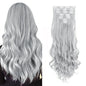 Lush Clip In Extensions 7 Piece Full Head 22 Inch Curly Wavy Hair