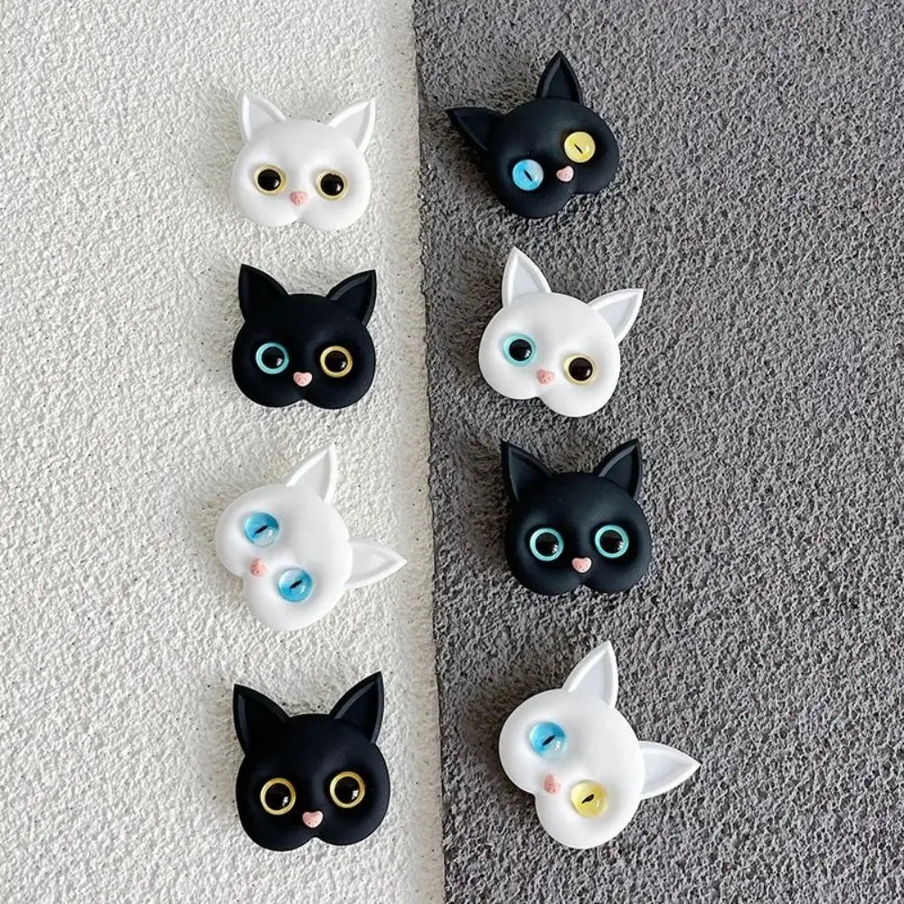 Cat 3D Cartoon Air Sac Bracket Phone Finger Grip Stand