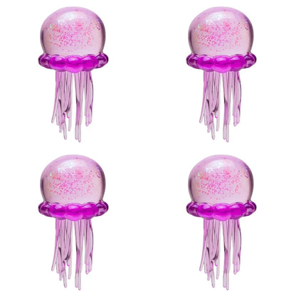 NeeDoh Jellyfish and Cube Plastic Squish Toy For Stress Relief and Sensory Play