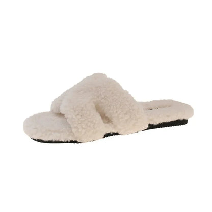 Soft Slippers with Faux Fur Lining for All Day Indoor Outdoor Warmth
