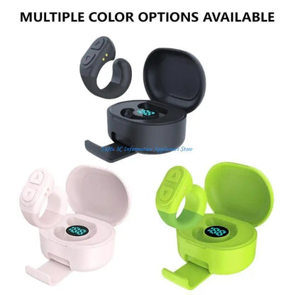 Bluetooth Selfie Ring Fingertip Remote Controller for Smartphones