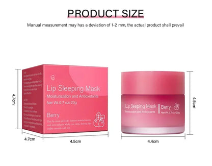 Moisturizing Sleeping Lip Mask Night Lips Care Maintenance Fades Lip Lines Relieves Lipitis Lip Care Products 20g