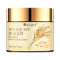 Korean Rice Extract Hydrating Facial Cream For Dry Sensitive Skin With 24 Hour Moisture Brightening