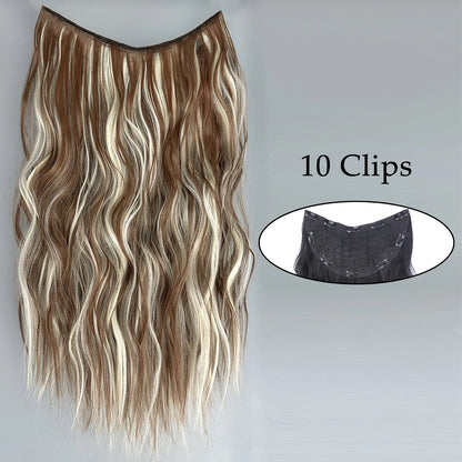 Voluminous Clip-In Hair Extensions 80cm For Fuller Long Hair Look
