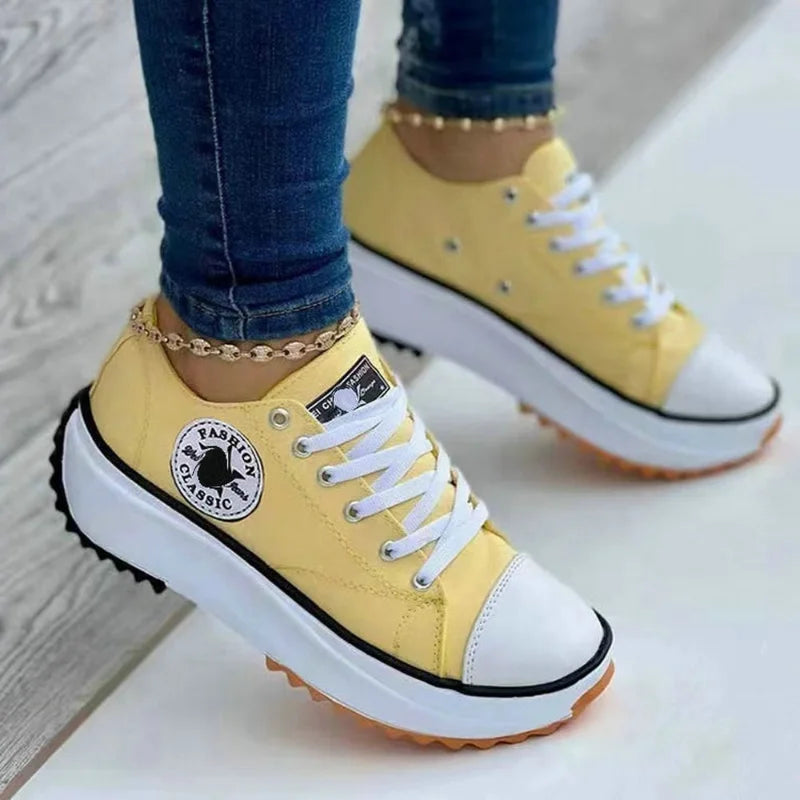 Cloud Canvas Sneakers with EVA Insole for All Day Cloud Comfort Daily