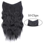 Voluminous Clip-In Hair Extensions 80cm For Fuller Long Hair Look