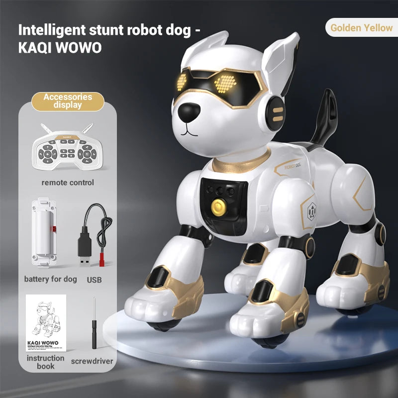R27 Intelligent Robot Dog - Voice Control Electronic Pet Programming Toy
