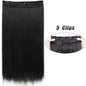 Wavy Clip In Hair Extensions Five Clip Set for Fuller Waves