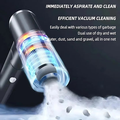 New Portable Wireless Car Vacuum Cleaner Wireless Vacuum Cleaner Dual Use for Home and Car 30W High Power Powerful Vacuum Cleane