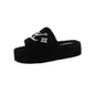 Soft Slippers Indoor with Plush Lining for Ultra Warmth and Durable Rubber Traction