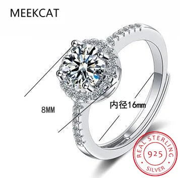 Sparkling Lab Diamond Necklace and Earrings Set in Sterling Silver