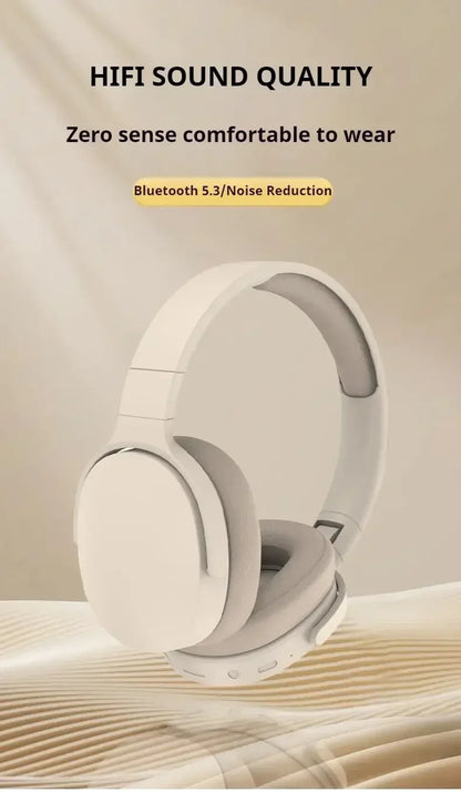 Wireless Over Ear Bluetooth Headphones With ANC And HD Mic