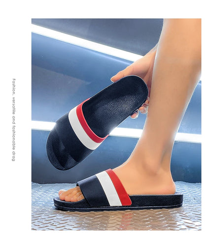 Non-Slip Slippers for Men and Women with Cushioned Comfort Beach Ready