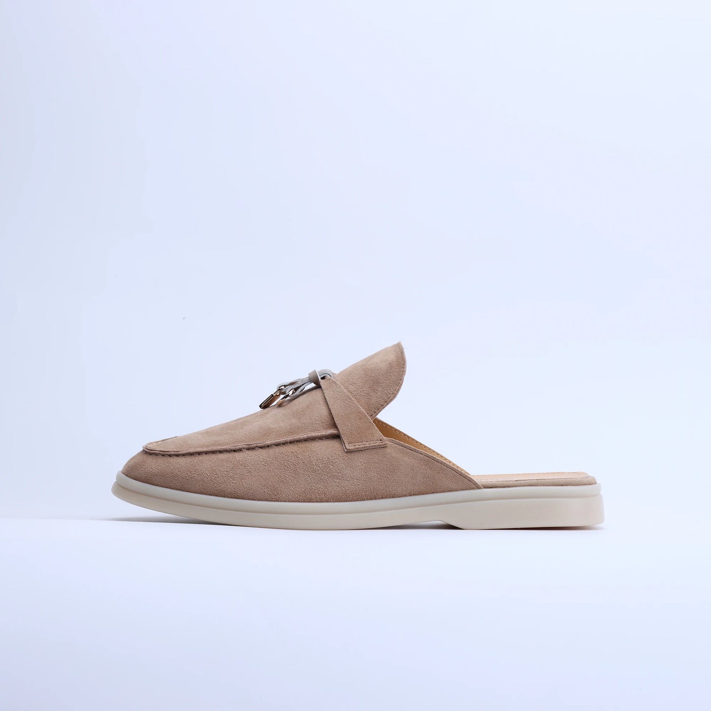 2026 Luxury Butter Suede Tassel Loafers – Designer Slip-On Flats for Women | Chic Walking & Work Shoes
