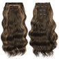 Voluminous Clip-In Hair Extensions 22 Inch Set for Length and Volume