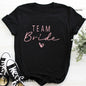 Women’s Luxe Team Bride Shirts - Bachelorette Party Bridesmaids Wedding Female Tops