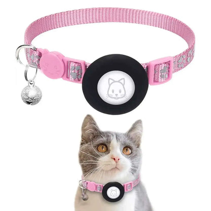 Reflective GPS Pet Tracker Collar With Breakaway Waterproof Housing
