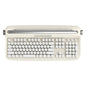 Retro Wireless Bluetooth Typewriter Keyboard 108 Keys Abs Office