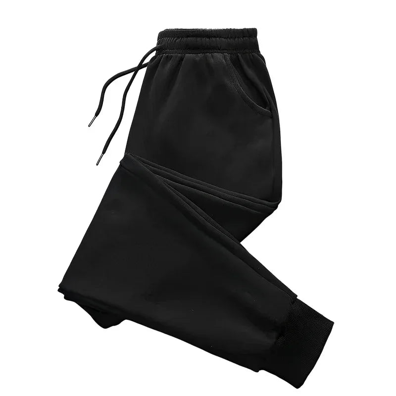 Soft Joggers with Fleece Lined Adjustable Drawstring Waistband