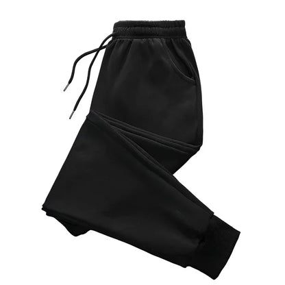 Soft Joggers with Fleece Lined Adjustable Drawstring Waistband