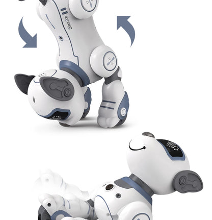 Intelligent Robot Dog - Remote Control Electronic Pet with Stunts for Kids
