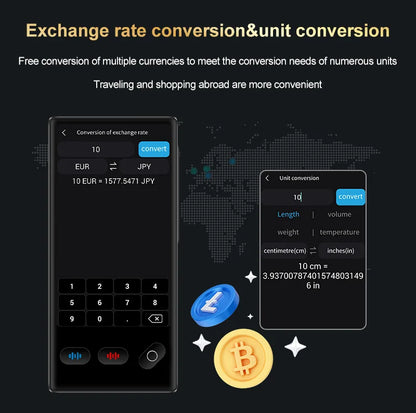 Portable Real Time Voice Translator For Travel 12 Offline Languages