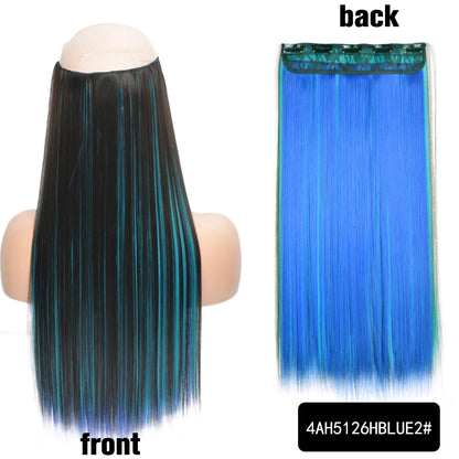 Long Clip In Hair Extensions for Length and Volume 22 Inch