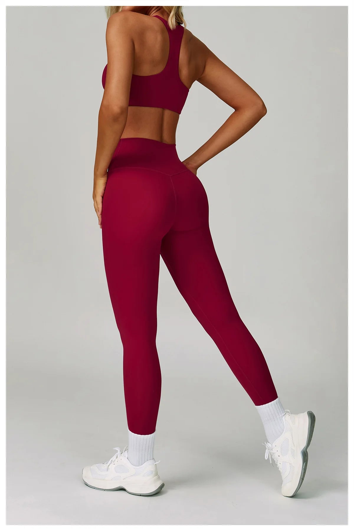 2-3PCS Yoga Suit Women Tracksuit Sports Bra High Waist Leggings Shorts Outfit Gym Set Fitness Push Up FITNESS REVOLUTION