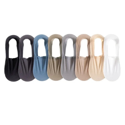 Lightweight Socks With Silicone Non Slip Grip For Sneakers And Loafers