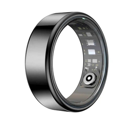 Smart Ring 2026 – Health Tracker, Fitness & Sleep Monitor, Smart Notifications, Stylish Wearable for Women & Men! Charging case for iOS and Android
