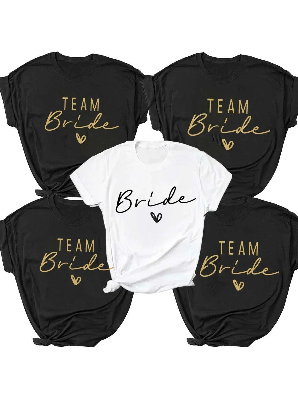 Women’s Luxe Team Bride Shirts - Bachelorette Party Bridesmaids Wedding Female Tops
