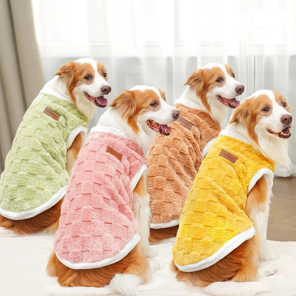 Warm Dog Sweater Pullover Design for Winter Walks and All Sizes