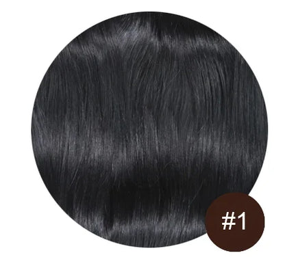 Clip In Hair Extensions 7 Pieces Human Hair 22inch #99J Burgundy Red For Bold & Vibrant Style