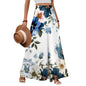 Women's Polyester Palazzo Pants With Pockets And High Waist And Wide Leg Flowing Silhouette