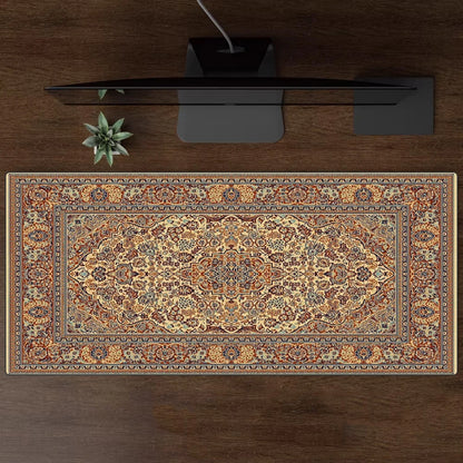 Luxury Persian Carpet Mouse Pad Large Persian Pattern MousePad Game Desk Accessories Computer Desk Mat Bedroom Floor Mat Persian Carpet