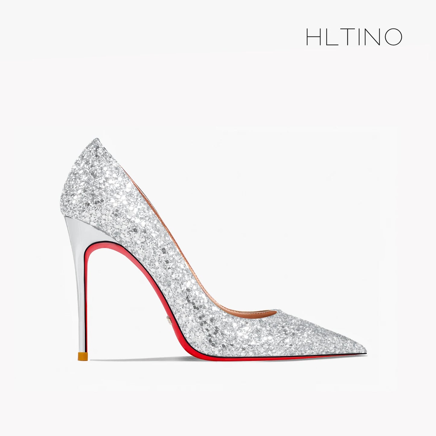 Couture Luxury Red Bottom Glitter Heels | Merch Gone Viral.