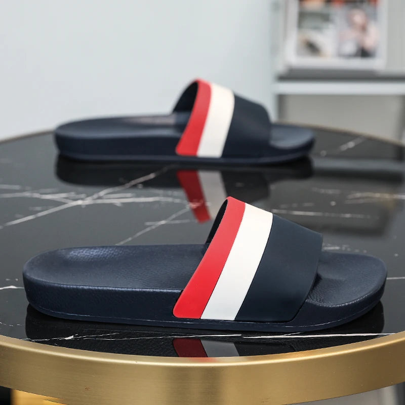 Non-Slip Slippers for Men and Women with Cushioned Comfort Beach Ready