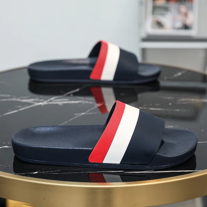 Non-Slip Slippers for Men and Women with Cushioned Comfort Beach Ready