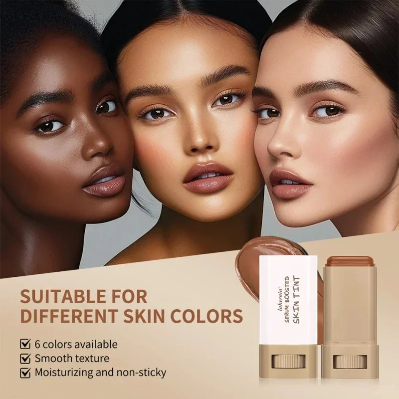 Hydrating Stick Foundation with Satin Finish Bronze Coverage