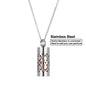 Women’s Stainless Steel Aromatherapy Diffuser Necklace For Essential Oils