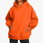 Women's Fleece Hoodie with Oversized Fit and Soft Touch Inner Lining Relaxed Silhouette