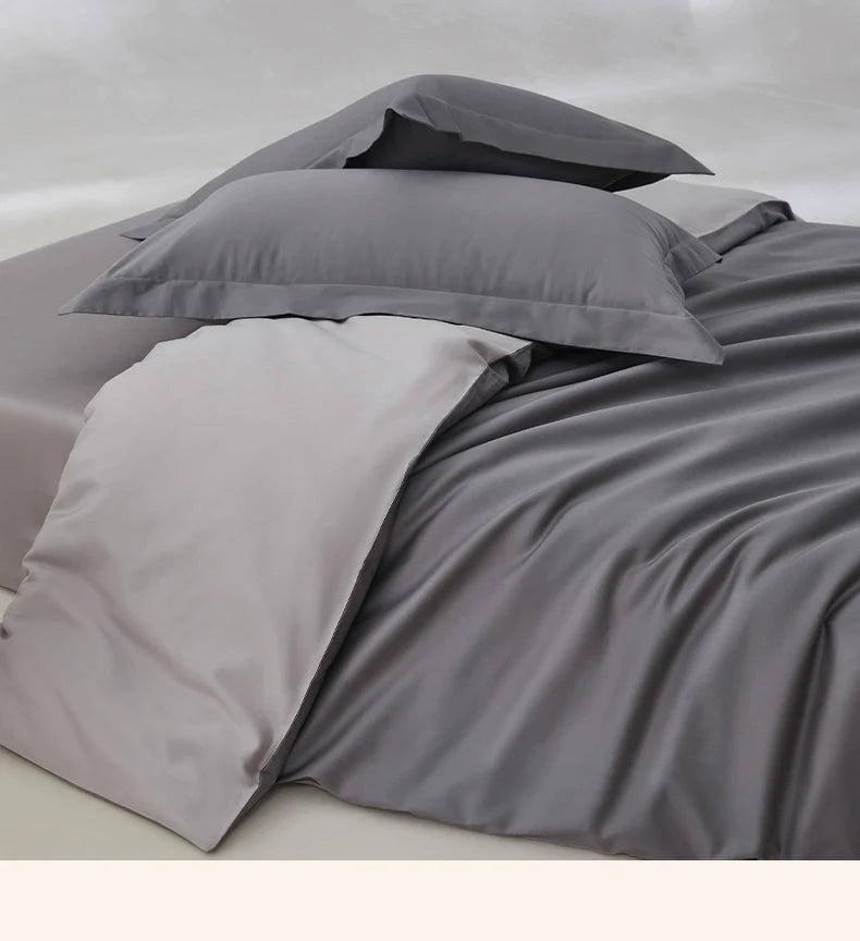 Soft Cotton Bedding Set with 800 Thread Count Duvet Cover and Sheets