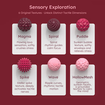 Silicone Magnetic Fidget Balls For Anxiety Relief And Calming