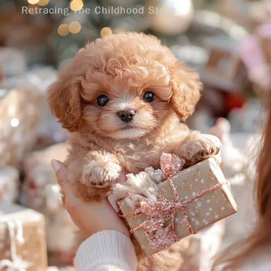 AI Robotic Puppy Dog - Realistic Walking Barking Robot Pet That Acts Cute