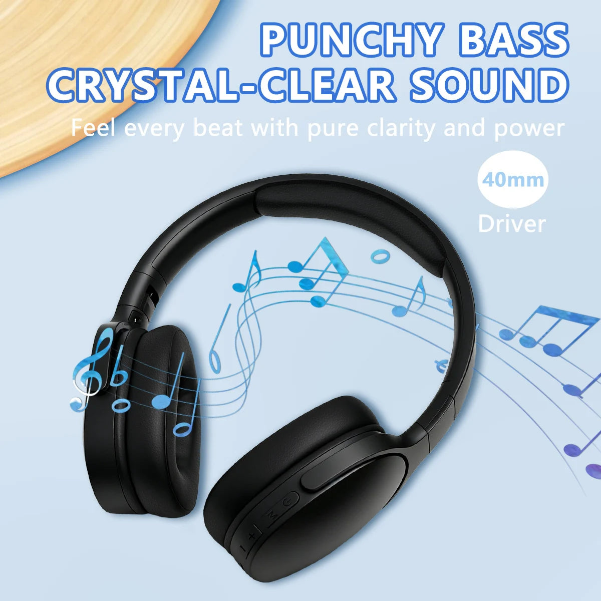 Wireless headset with app controls for music and gaming